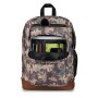 Mochila Portalaptop Cool Student - Unisex Green/Grey/Charcoal