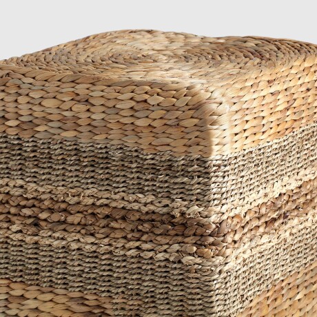 TABURETE JEROS RATTAN NATURAL-BEIGE LS-0017 NATURAL