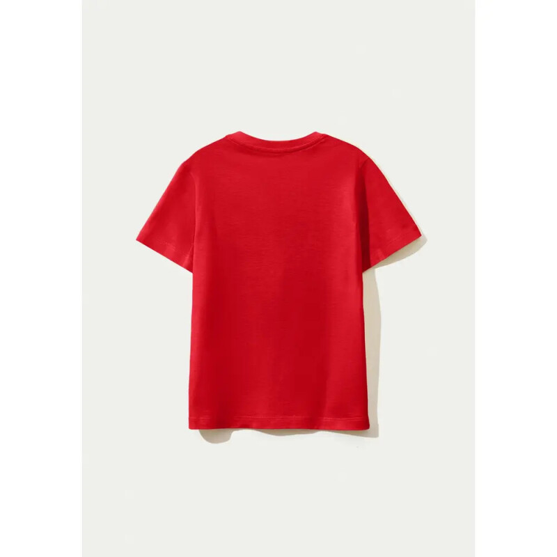 CAMISETA MM MASC VERMELHO