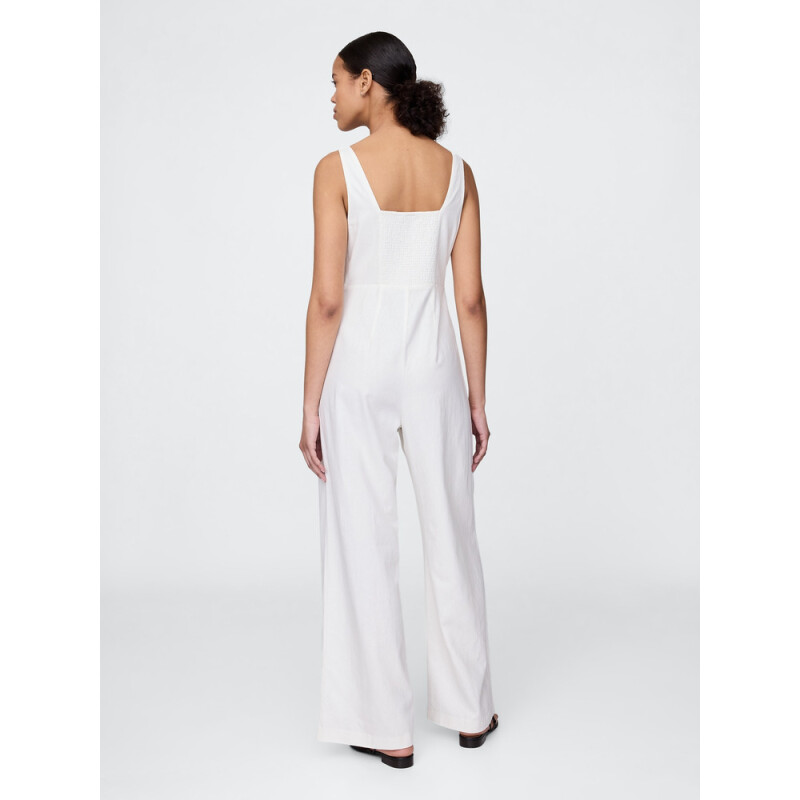 SL SEAMED JUMPSUIT NEW OFF WHITE