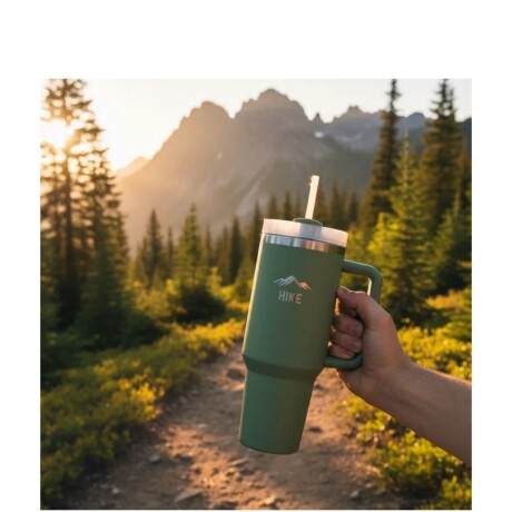 Termo Mega Sip 1180 ML Hike Color Verde