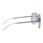 Lentes De Sol Trend Aviador Azul/Plata