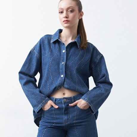 JEAN ALANIS Azul Oscuro