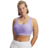 UA Crossback Mid Bra-PNK PPL-538