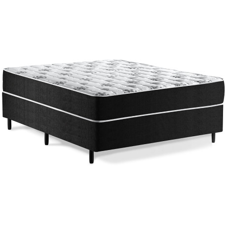 SOMMIER 2 PLAZAS BASE CAMA COLCHÓN REVERSIBLE ANTIÁCAROS SOMMIER 2 PLAZAS BASE CAMA COLCHÓN REVERSIBLE ANTIÁCAROS