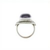 Anillo Oval-Plata 925-Piedra amatista imperial-AN3283 conpiedra
