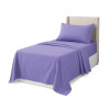 Sábanas 1 Plaza Juego 3 Piezas C/ Funda Almohadas Polyester Lila Sábanas 1 Plaza Juego 3 Piezas C/ Funda Almohadas Polyester Lila