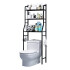 Estantes Armario Mueble Organizador Baño Inodoro Metal Acero Imback Color Negro Estantes Armario Mueble Organizador Baño Inodoro Metal Acero Imback Color Negro