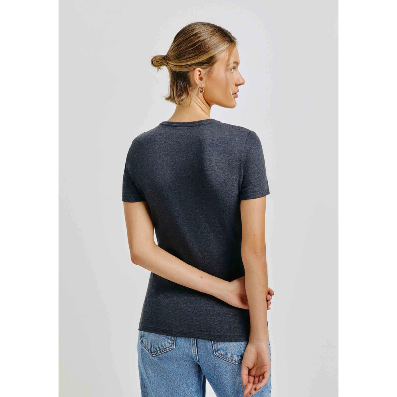 BLUSA MM FEM MESCLA OSCURO