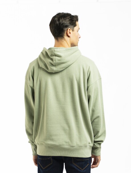 Canguro de Felpa Oversized California Verde Claro