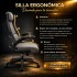 Silla Oficina Cougar Gamer Stryder Ergonómica 120kg GRIS