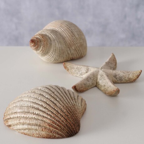 ADORNO DECO MAR POLIRESINA NATURAL-BEIGE 2031711