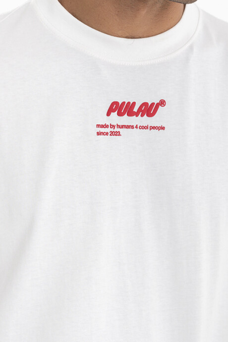 Remera Pulau People Club Blanco