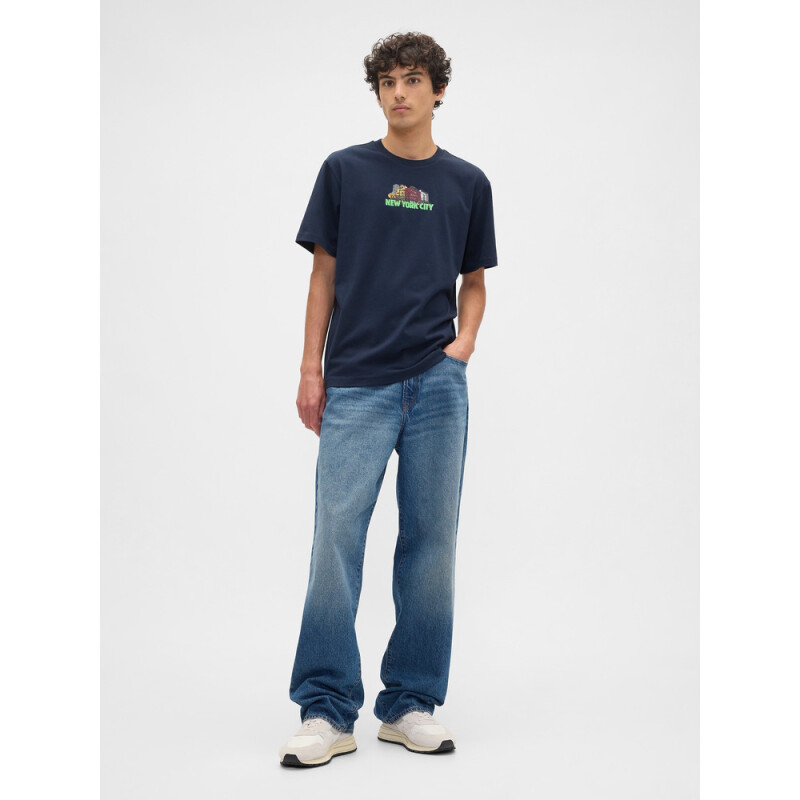 V-FRCH GAP NYC BUILDINGS NEW CLASSIC NAVY