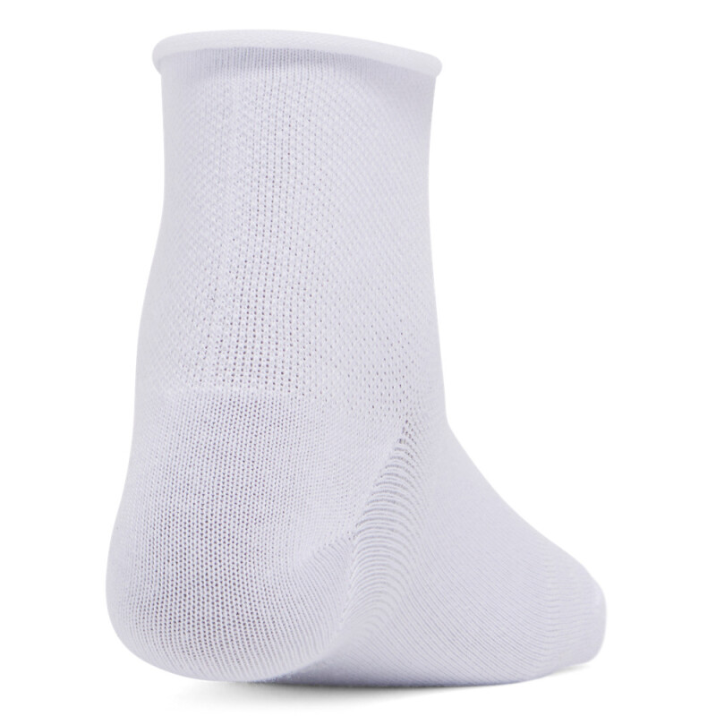 UA W Essential Nov 3pk Qtr-WHT WHT-104