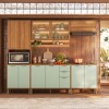 Bajo mesada 40 1 Puerta Color Alecrim
