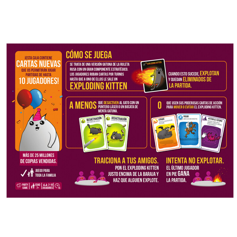 Exploding Kittens Party Pack Exploding Kittens Party Pack