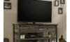 Rack para TV con Estantes - Sauder - Linea Steel River Rack para TV con Estantes - Sauder - Linea Steel River
