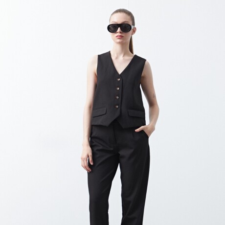 PANTALÓN PAISLEY Negro