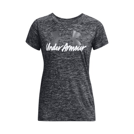Remera Under Armour Tech Twst Graphic Ss NEGRO