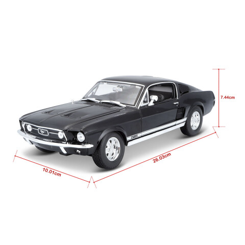 Auto de Colección Maisto 1967 Ford Mustang GTA Fastback Escala 1:18 U