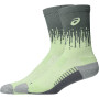 Medias Running Performance Run Sock Crew Unisex Monument Blue/whisper Green