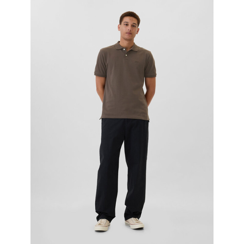 F-LOGO PK POLO TAPESTRY NAVY