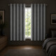 Set x4 paños cortina blackout 1,35m x 1,70m GRIS