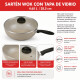 Sartén Wok 4.65 lt 28 cm BEIGE