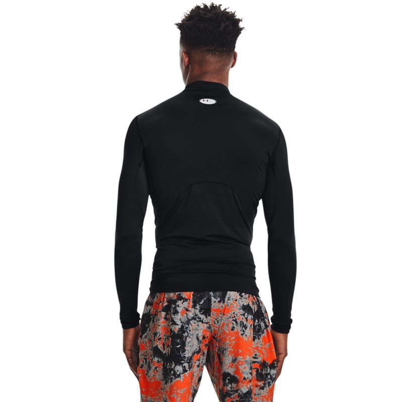 UA CG Armour Comp Mock-BLK BLK-001