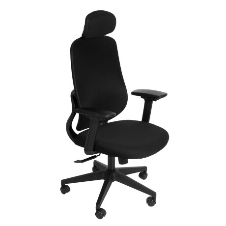 SILLA DE OFICINA MALLA NEGRO DAMASCO