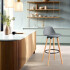TABURETE DE BAR FRANK GRIS TABURETE DE BAR FRANK GRIS