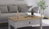 Mesa de centro - Linea Mexicana - 95x50cm Blanco