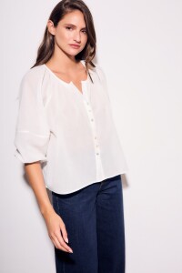 Blusa Algodón Crudo