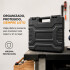 Taladro Percutor Atornillador + 2 Baterías 48V Inalambrico Negro