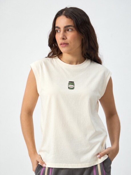 MUSCULOSA PICKLES BLANCO