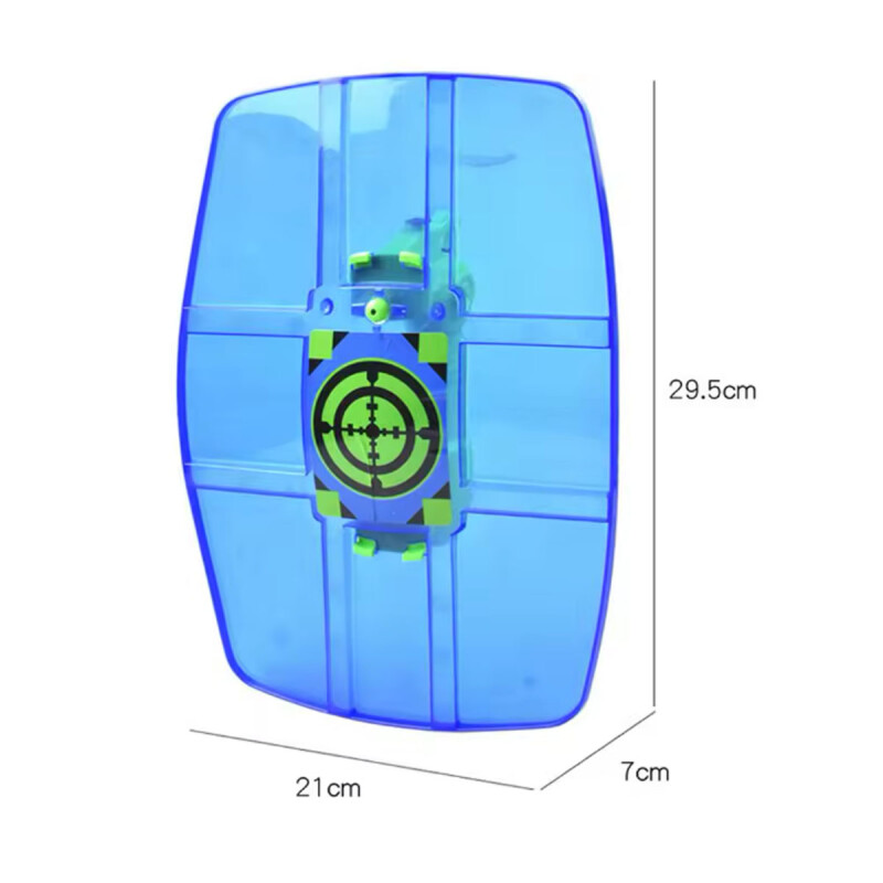 Pistola de agua con escudo objetivo Pistola de agua con escudo objetivo