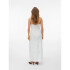 VMQUINCY SL LONG DRESS WVN GA SNOW WHITE