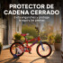 Bicicleta Infantil XMZ Rodado16 Canasto Parrilla Guardabarro Rojo 1