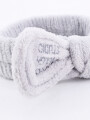 VINCHA PARA MAQUILLAJE GRIS