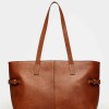 Bolso Sophie en cuero curtido natural Cuoio
