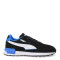 Championes Infantiles Puma Graviton Negro - Blanco - Azul
