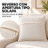Fundas de Almohadón ZAL 50 x 50 cm Pack x2 Blanco