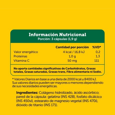 Collagen + Vit. C 120caps Natural Life Collagen + Vit. C 120caps Natural Life