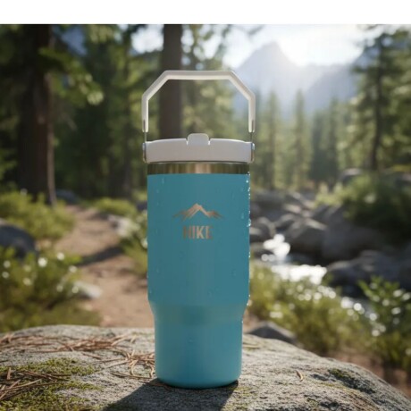 Termo Grip Max 890 ML Hike Color Celeste