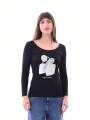 REMERA THE ART OF LIVING NEGRO