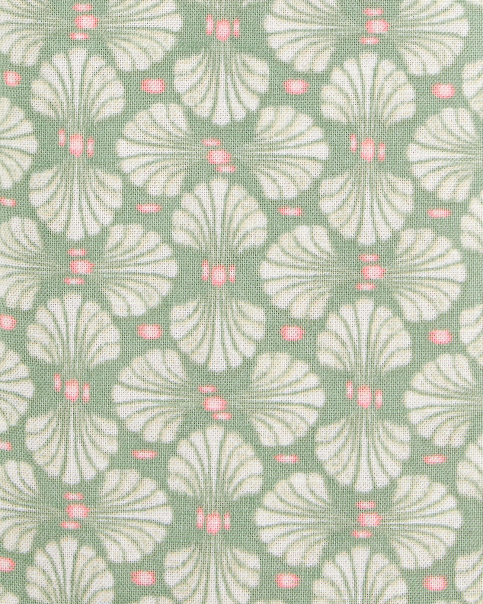 Musculosa de algodón, diseño floral Sin color