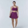 Falda Con Malla Hot Shot Pleated Skirt Classic Mini Mujer Black