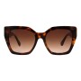 Lentes de sol De Acetato Cuadrado Premium Gradiente Marón/Tortuga