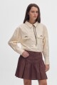 Falda Queen Cotton Brown